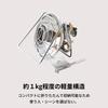Iwatani FORE WINDS Outdoor Cassette Heater, Gas, Compact, Cordless, Camping, FW-OH01
