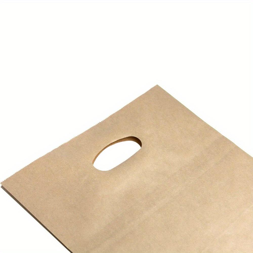 25pcs Kraft Paper Bags with Handles Tote Bag for Wedding Shower Gift Shopping Takeout Restaurants Gift Bags Treat Bags for Birthdays Parties Holidays