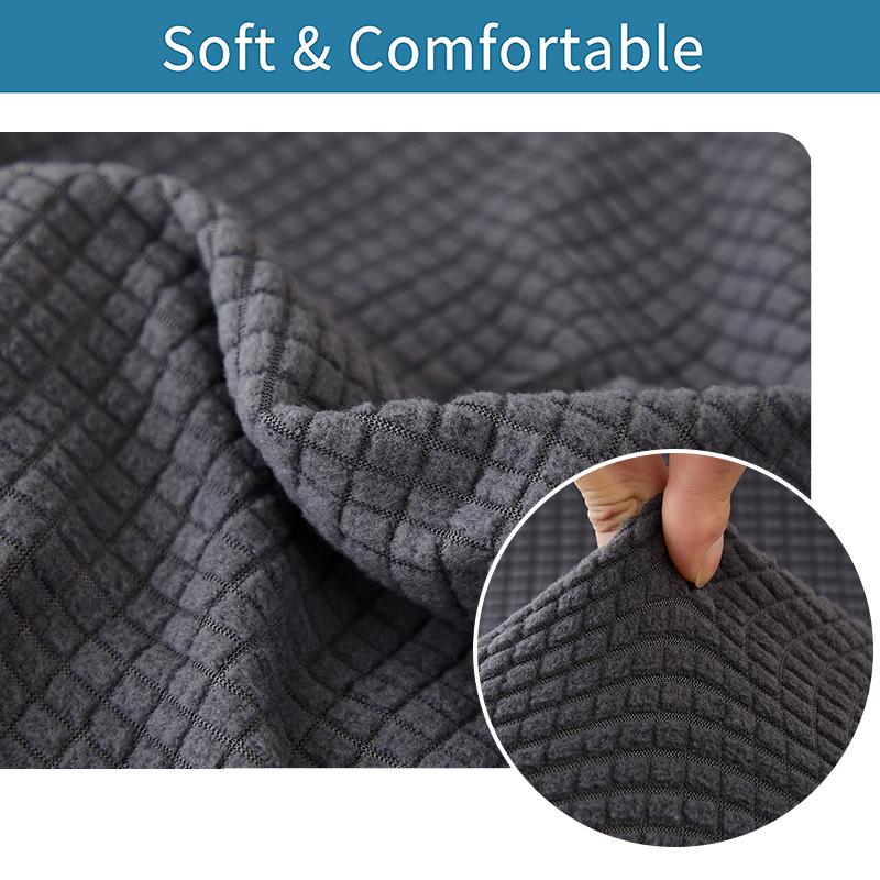 Huse pentru scaune curbate Huse pentru scaune elastice din lână polară Huse pentru scaune înalte Huse pentru scaune pentru bucătărie, birou, hotel, petrecere acasă