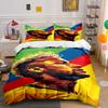 Colorful Portrait Geometric Design. Bedding Sets Duvet Cover Sets Duvet Covers Pillowcases(1 * Duvet Cover 2 * Pillowcases, Without Duvet Insert)