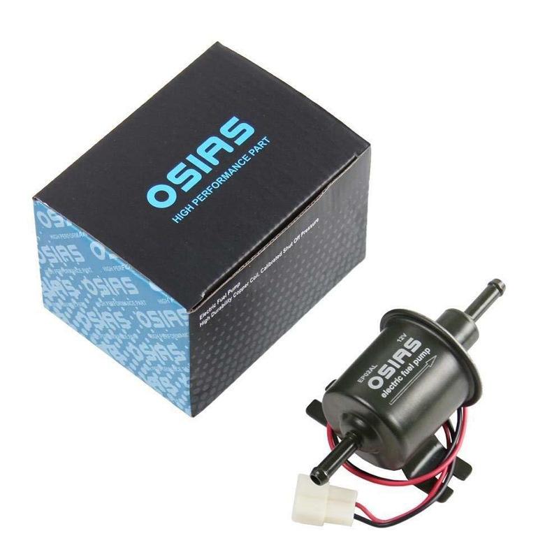 HEP-02A Low-Pressure Electric Fuel Pump for Gasoline and Diesel Vehicles