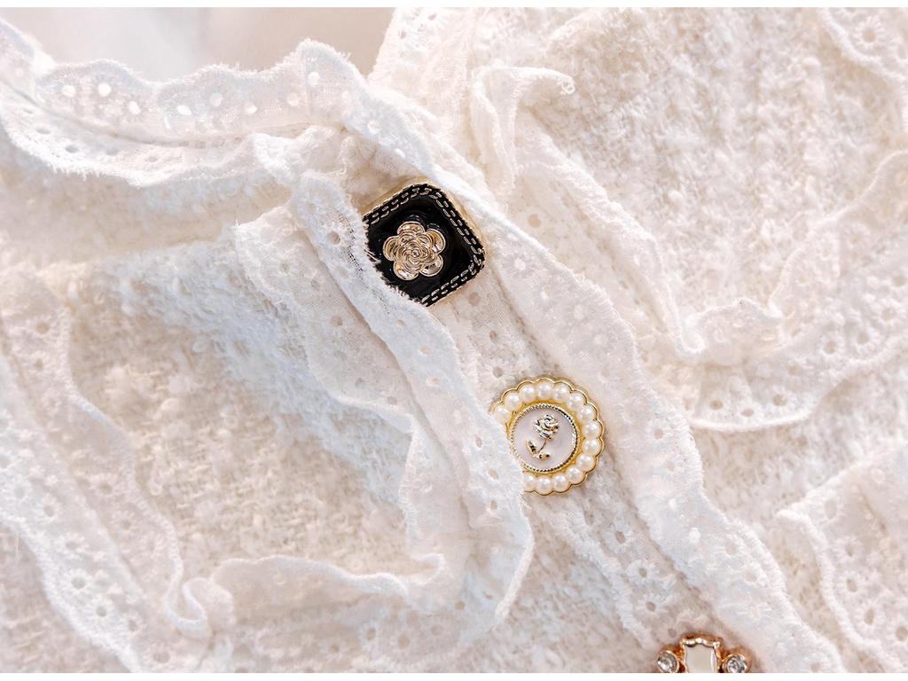 2025 Autumn/Winter Korean Style Elegant Button-Up Vest for Girls and Toddlers