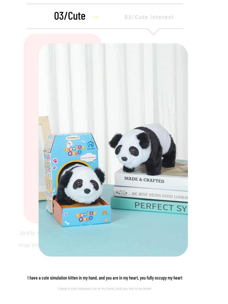 Walking Plush Panda Toy with Sound