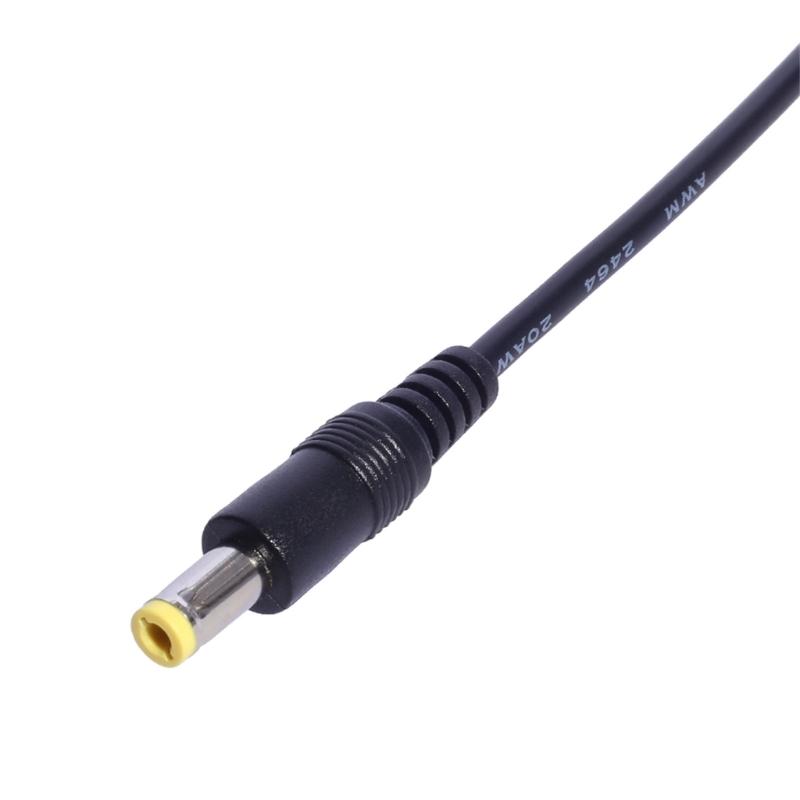 Y Splitter Cord, 5.5x2.5mm, 40cm Power Splitter Cable for LED Strips, Cameras, Electronics
