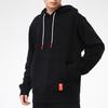 Nike Casual Sports Solid Color Hoodie with Pocket Men Tops Black CK6746-010