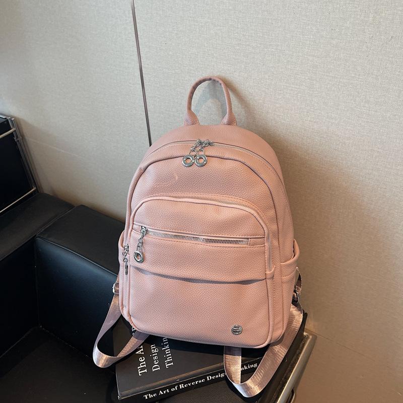 High Sense Fashion Backpack Women's New Versatile Class Commuter Bag Large Capacity Travel Backpack