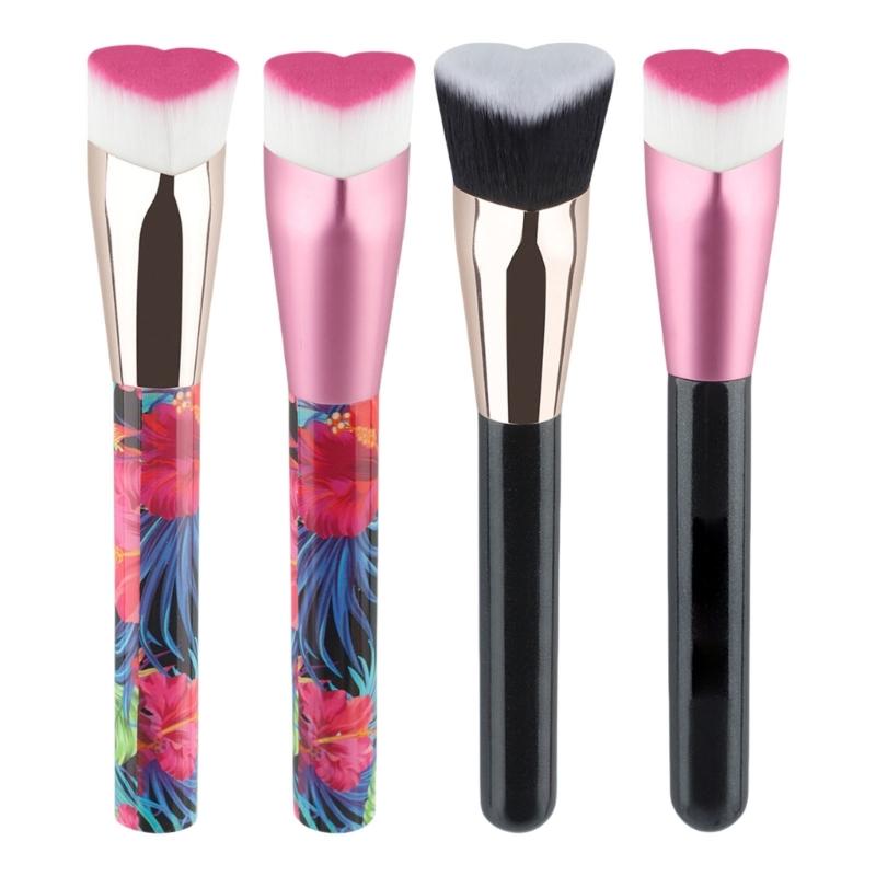 Professional Highly Density Bristles Makeup Brush Set for Stylish Liquid Cream and Under Eye Concealer Application