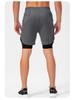 Men's PRO Breathable Mesh Double Layer Quick-Dry Loose Fit Running Shorts