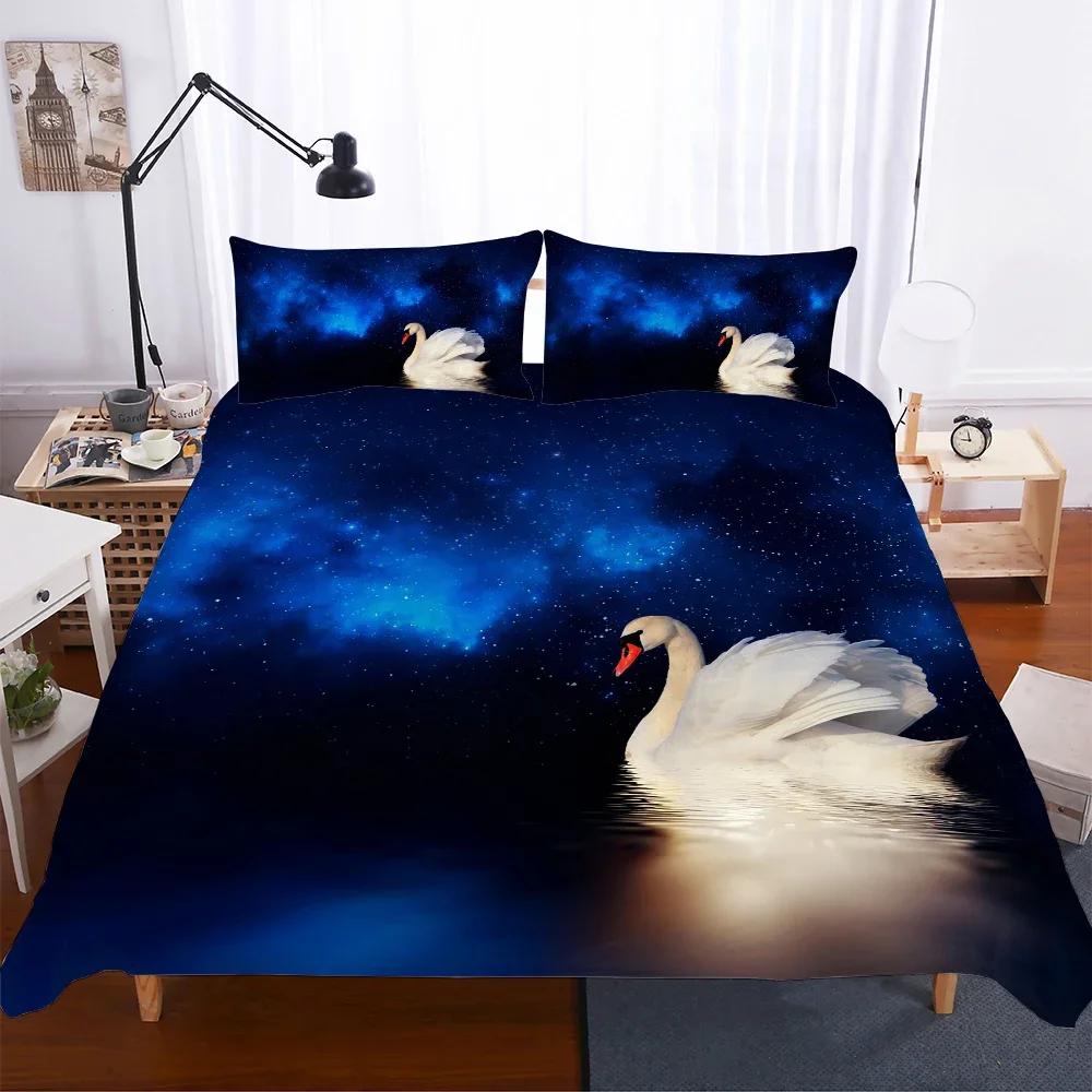Cartone Animato Gioco Carino Aphmau con Ali Set Letto Ragazzi Ragazze Misura Singola Queen King Copripiumino Federa Letto ragazzi Adulti