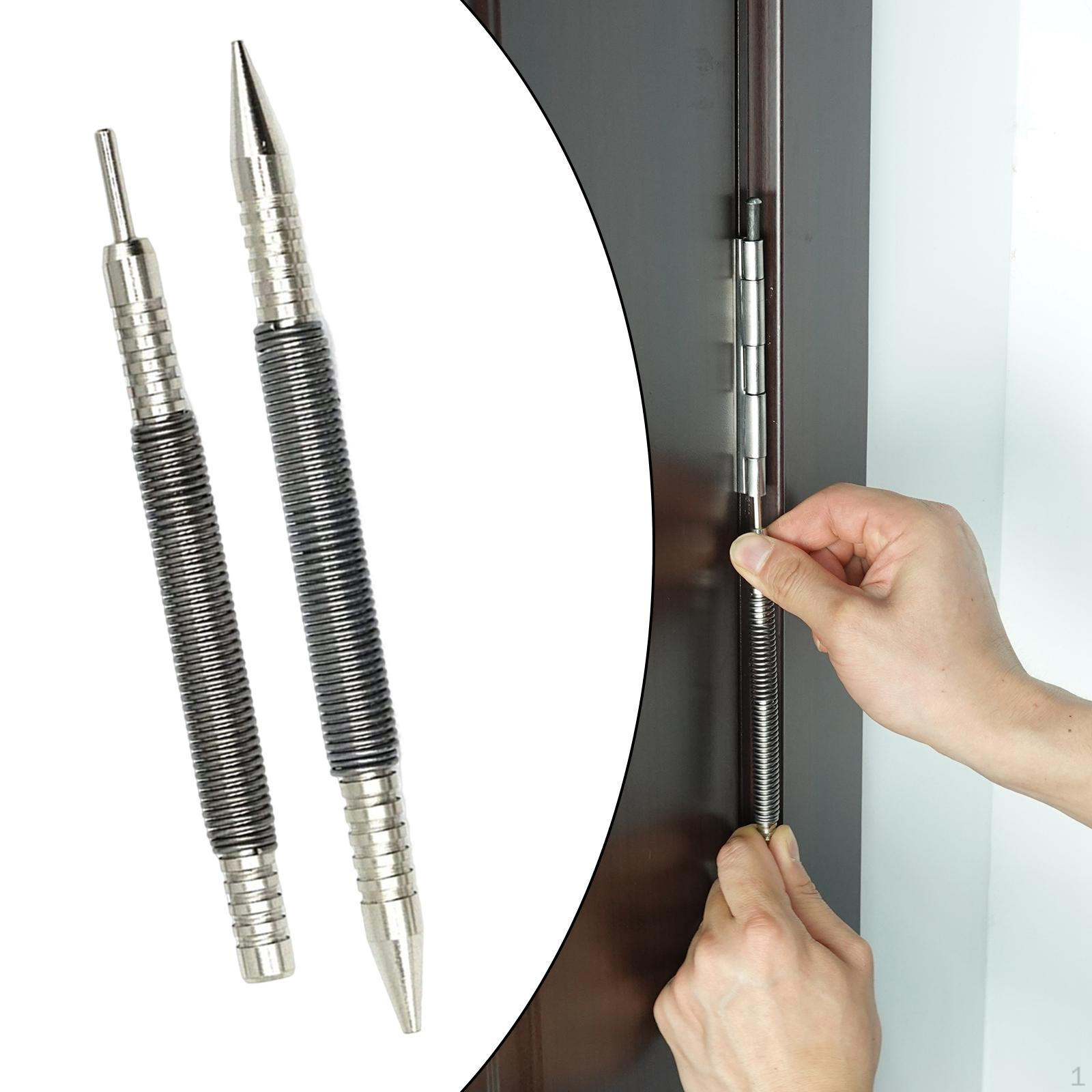 2Pcs Nail Set and Tool Rustproof Punch Durable Carbon Steel