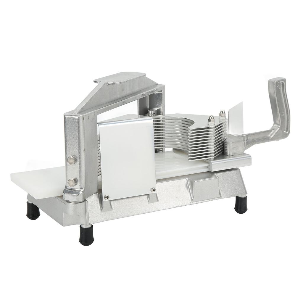 Řezačka zeleniny z nerezové oceli s vysokou účinností, ruční kráječ na plátky ovoce, rajčat a brambor