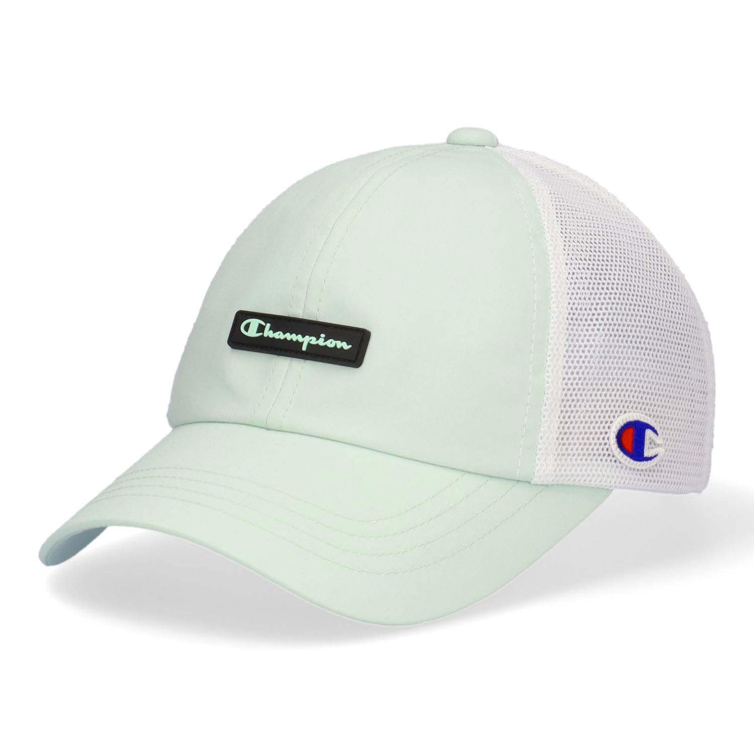 

Champion Silicone Patch Mesh Free Shipping Boys Cap, Mint, 141-0054, мятный
