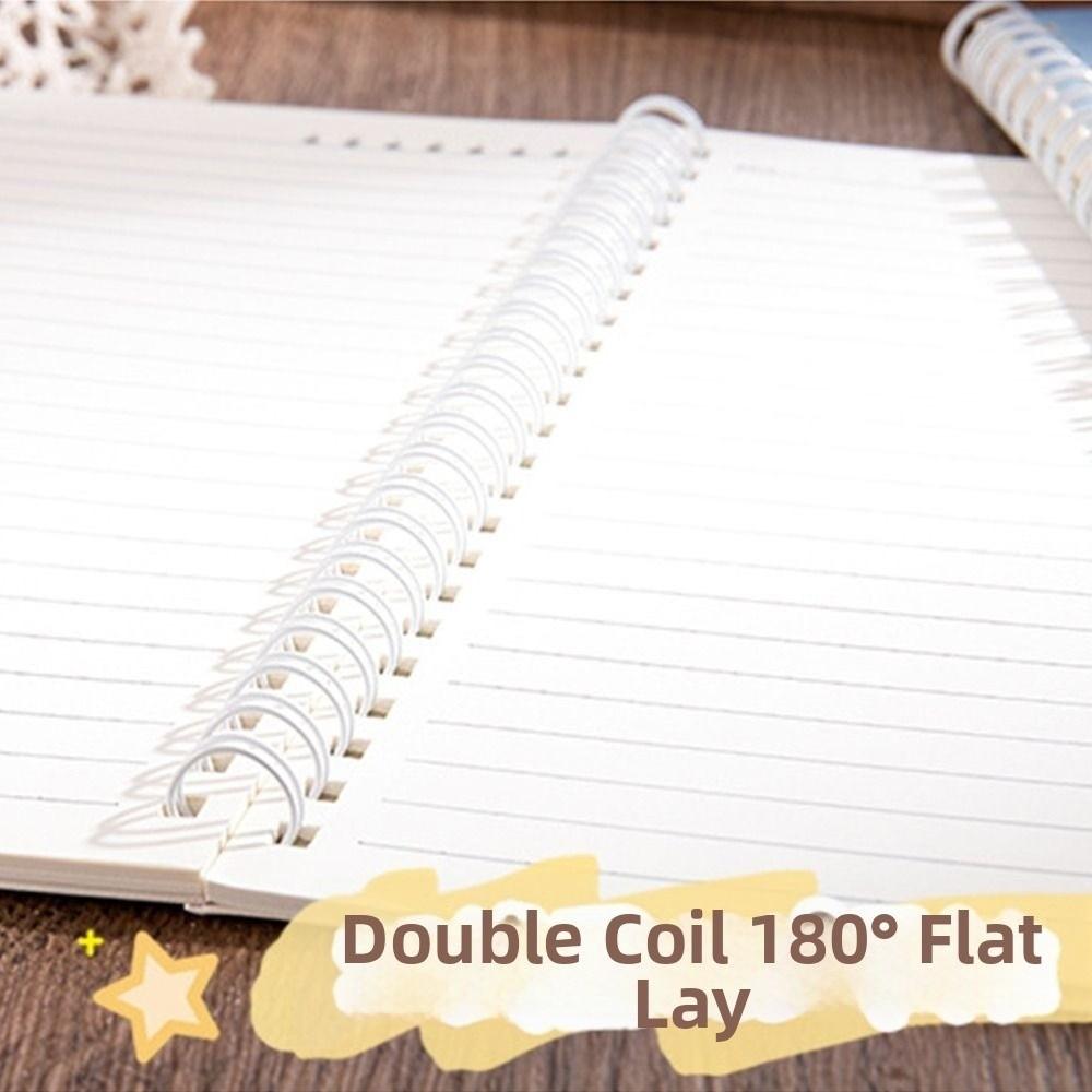 INS Spiral Notebook Oil Painting Notepad Portable Coil Book School Office Supplies