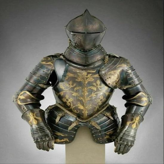 Medieval Anton Peffenhauser's Competition Half Armor, Battle Warrior Armour, Halloween Costume Best Gift For Him
