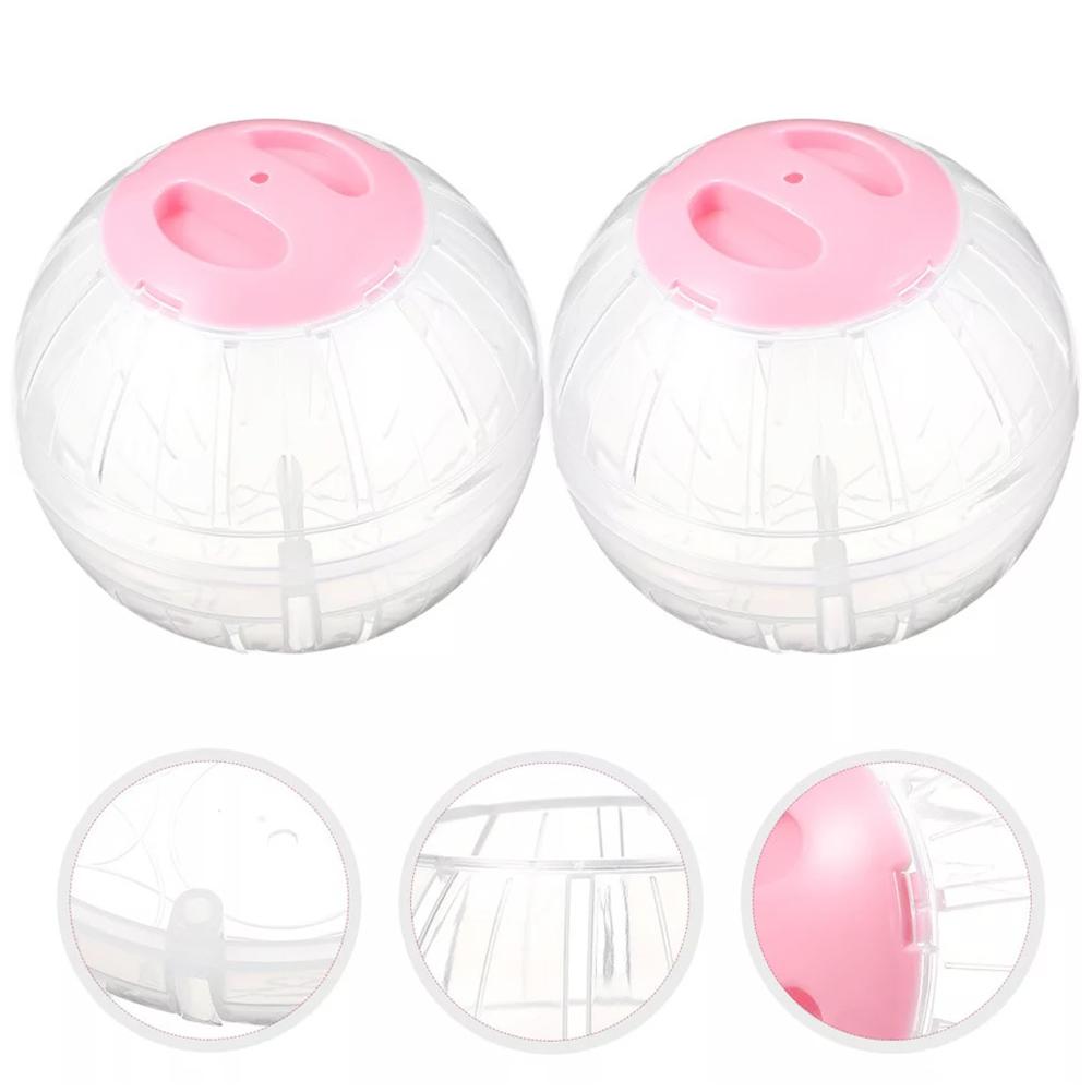 Small Pet Mice Jogging Ball Plastic Outdoor Sport Ball Grounder Rat Toy Hamster Gerbil Exercise Ball Play Toy Small Pet Supplies