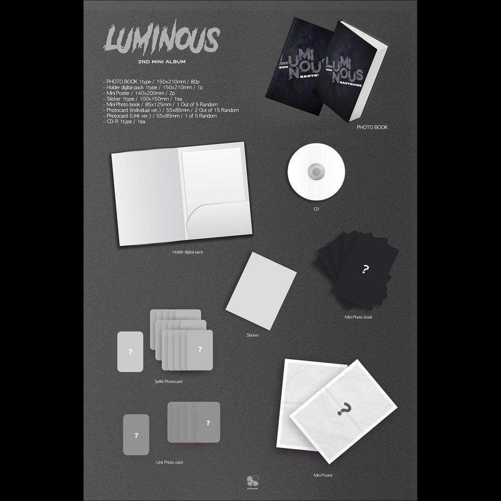 EASTSHINE - LUMINOUS 2nd Mini Album
