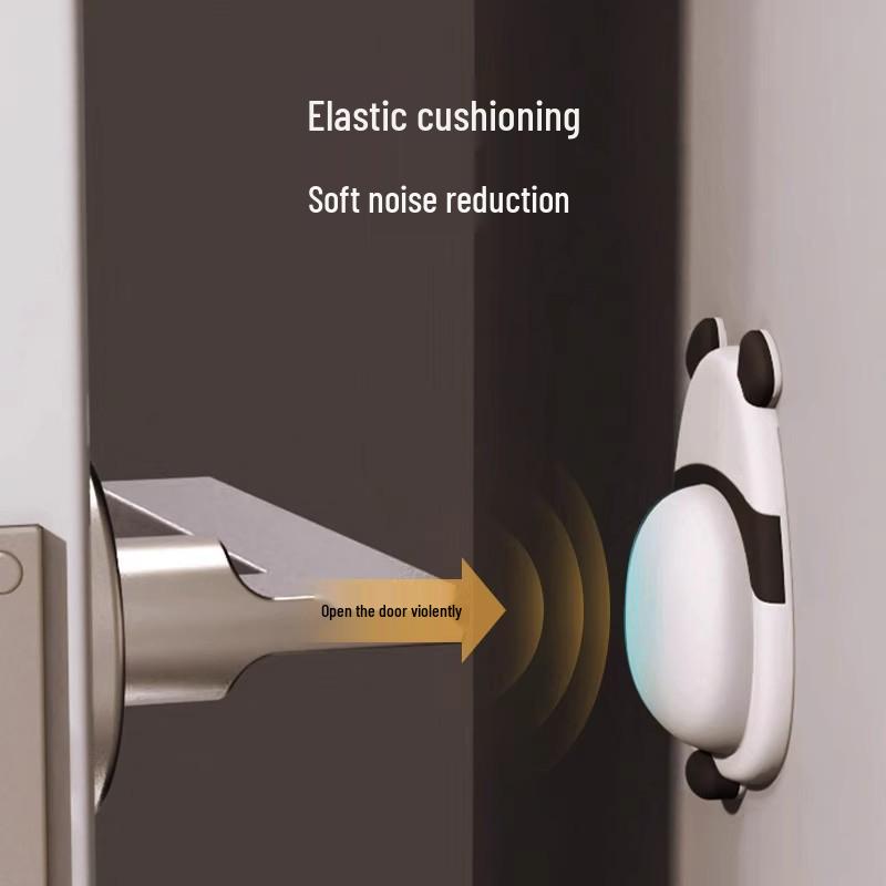Adorable Silicone Anti-Collision Pad: Door Handle Mute Protector & Decorative Soft Rubber Pad