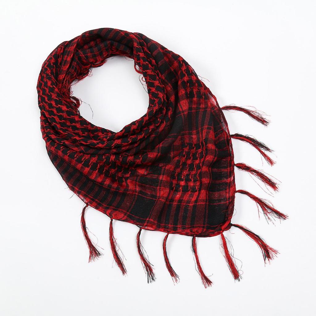 Multifunctional Tactical Outdoor Scarf: Windproof, Sandproof Square Scarf, Neck Gaiter, and Headband