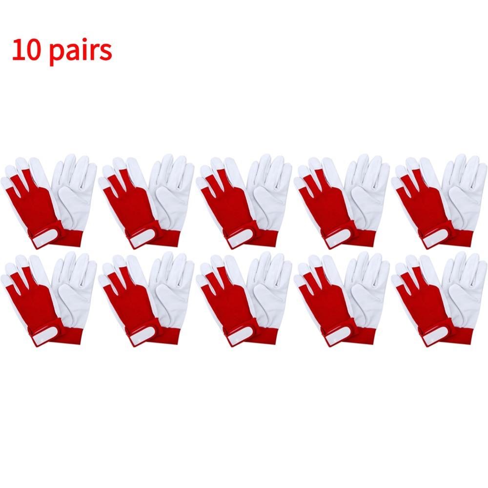 Safety Work Gloves Builder Gloves Gardening Gloves Light-Duty Mechanic Gloves TIG MIG Welding Leather Mechanical Work Glove
