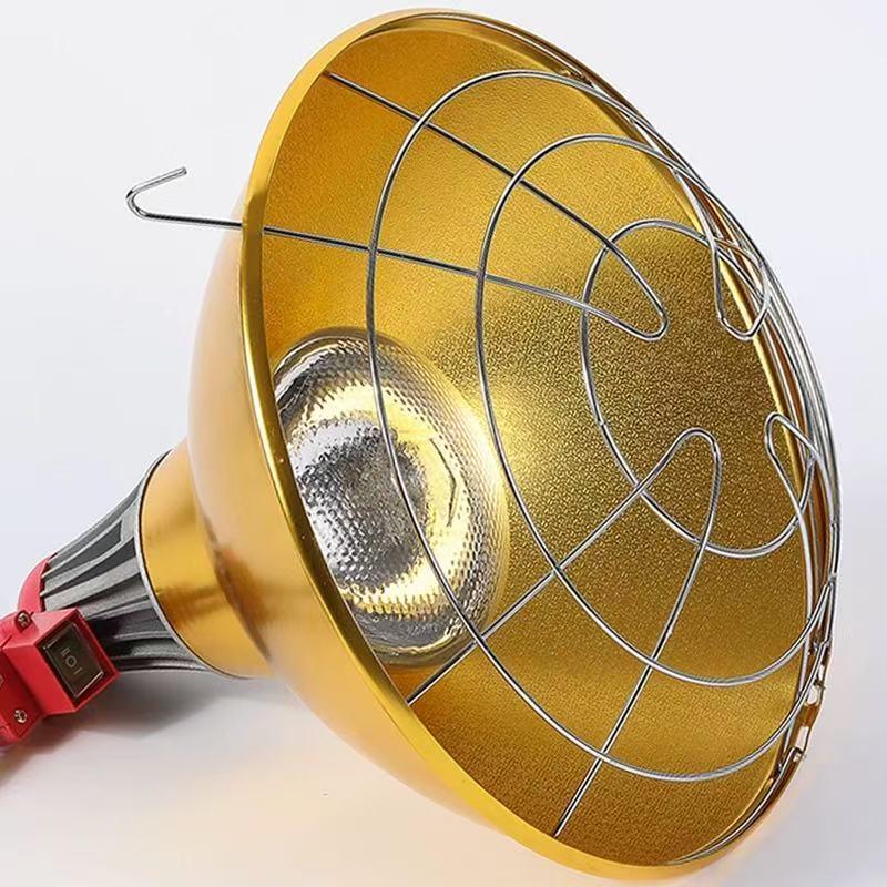Farm Heat Lamp Holder and Lampshade Set 32x30cm