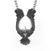 Accessories Eagle Spreading Pendant Necklace, Titanium Steel Necklace Stainless Steel