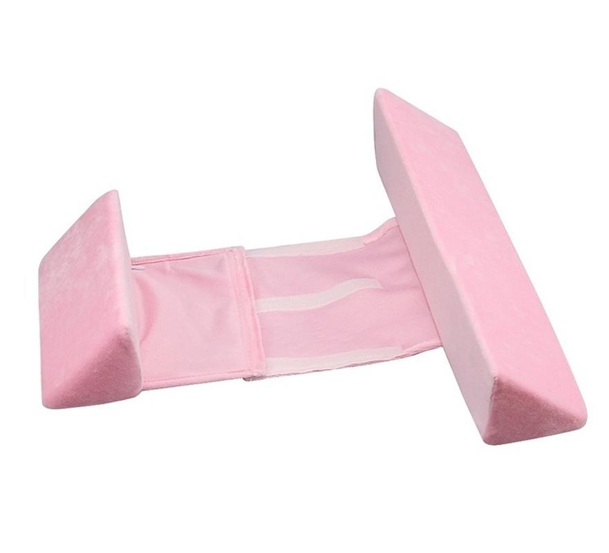 Velvet Cotton Newborn Baby Sleep Pillow Adjustable Support Infant Sleep Positioner Prevent Flat Head Shape Anti Roll Pillow