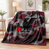 Japan Football Printed Flannel Blanket Warm Comfort Bed Throw For Indoor Home Decoration