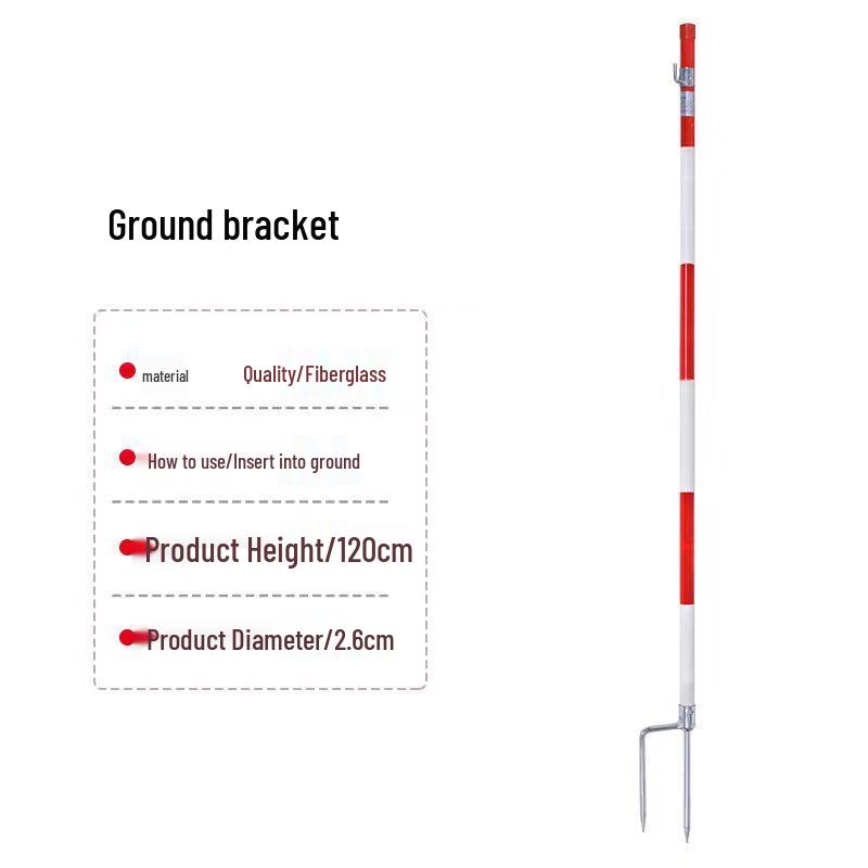 Construction Safety Barrier Post Supports