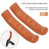 Soft Silicone Bike Brake Lever Cover, 1 Pair Universal Anti-Slip Shock-Absorbing Protector for Mountain Road Bike Cycling Parts