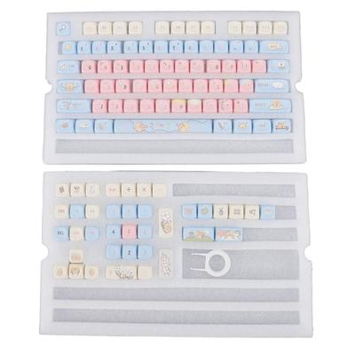 PBT Keycaps 112 Key Keycaps Set Custom Keyboard Keycaps Full 5 Sided Dye Sublimation Cute for Most