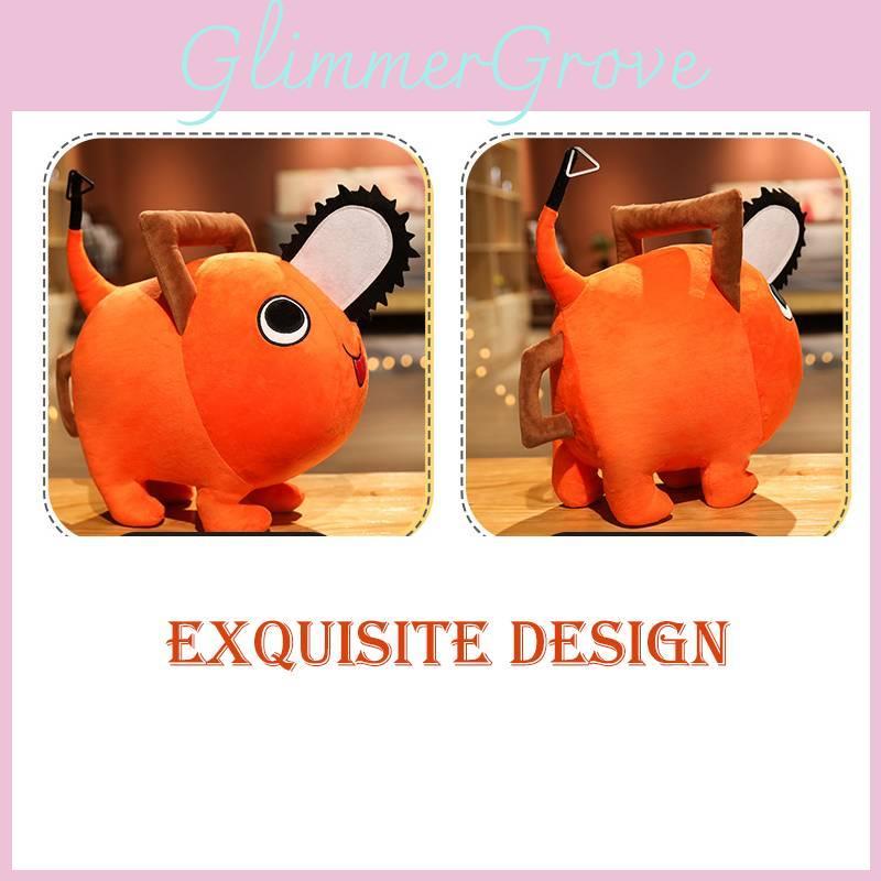 Chainsaw Man Pochita Plush Toy Stuffed Doll For All Ages Soft Squishy Non-toxic Materials Birthday Xmas Gift