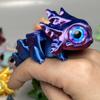 3D-printed Small Animal Set Joint Cute Salamander Baby 3d Printed Animals for Home Office Craft Printed Figures Christmas Gifts