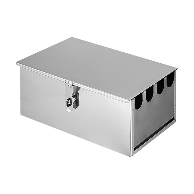 Stainless Steel Multi-Slot Knife Holder with Cover 4-Slot