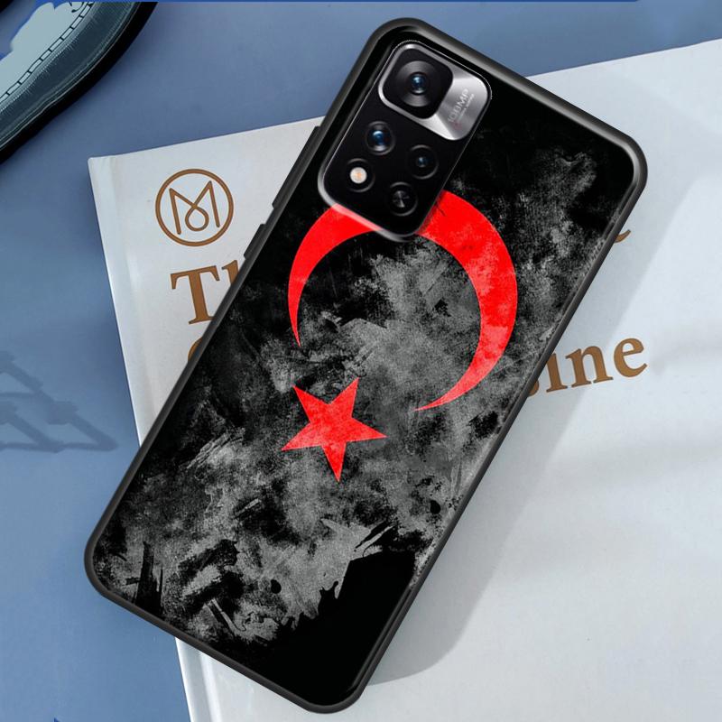 Turkey Flag Case For Xiaomi Redmi Note 14 13 Pro 12 11 9 10 9S 10S 11S 12S Redmi 13C 10C 12C 14C Cover