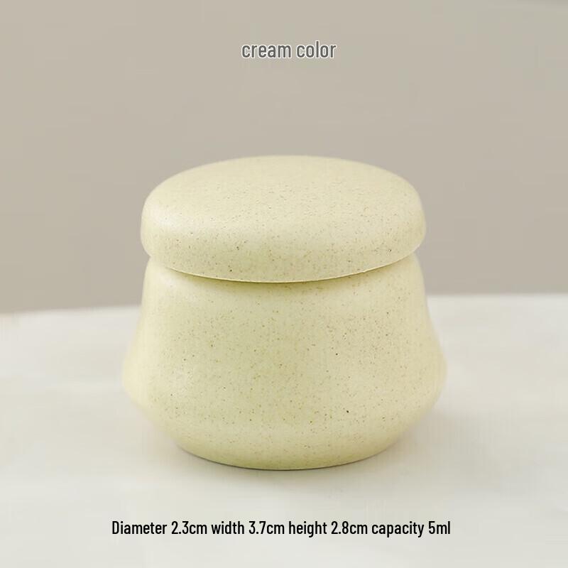 Mini Ceramic Tea & Powder Storage Jar