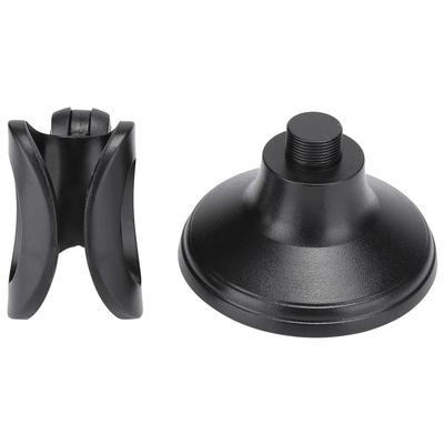 ABS Plastic Adjustable Stable Desktop Microphone Base Mic Clamp Clip Stand Holder