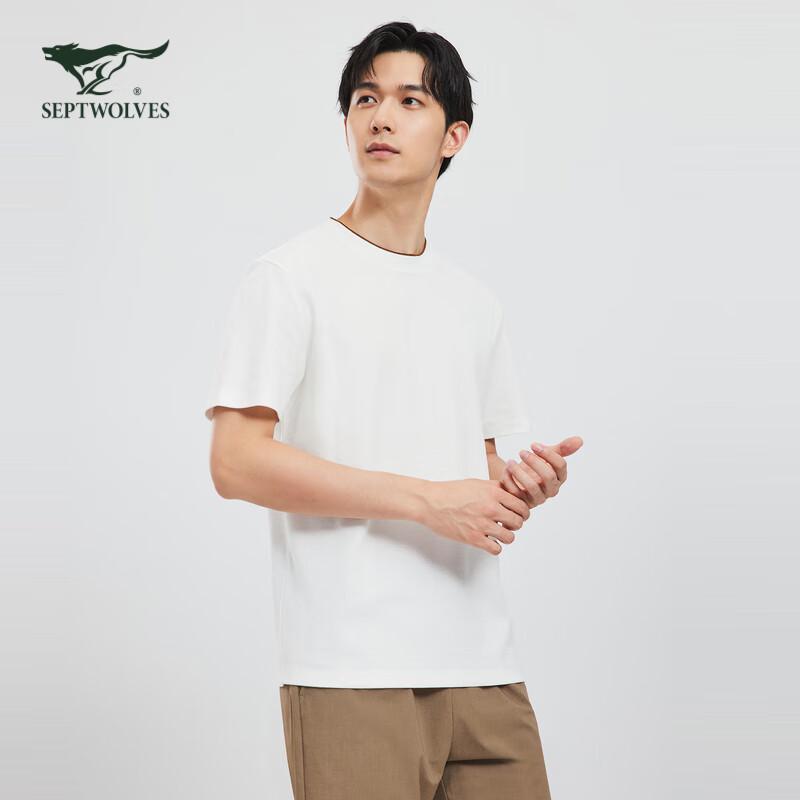Qipilnag Men's Summer Breathable Casual Short-Sleeve T-shirt