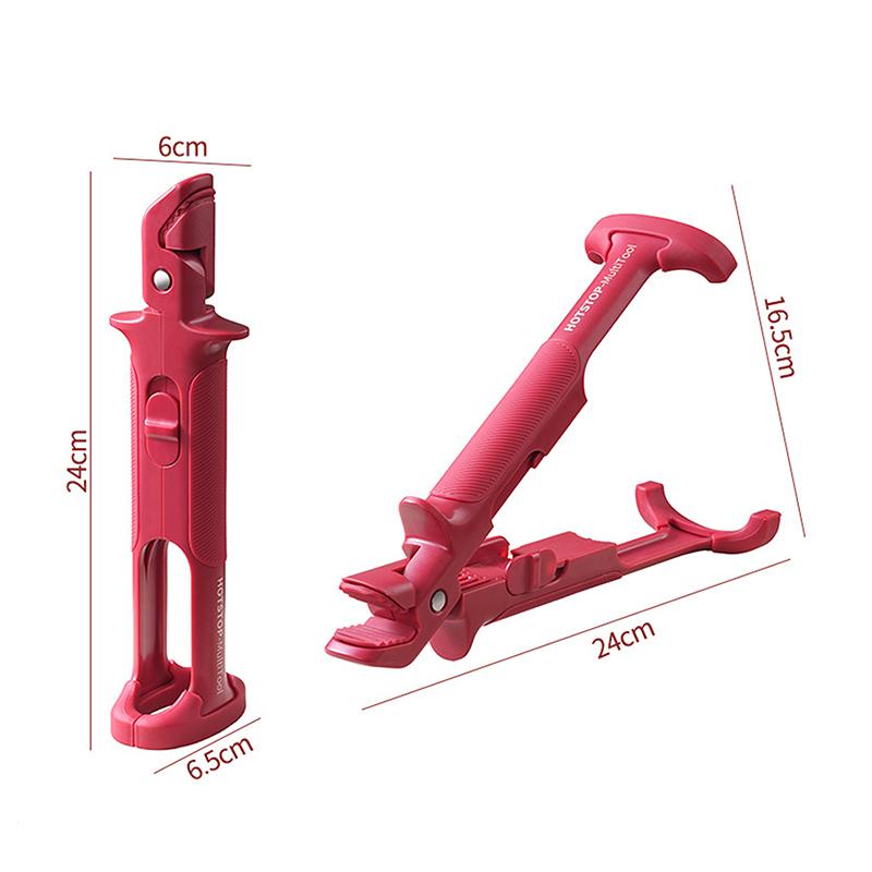 2 In 1 New Anti Scald Bowl & Plate Dish Pot Holder Clip Holder Silicon Clamp Anti-hot Clip Lifter Kitchen Oven Accessories Tools