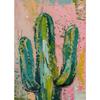 Poster Trendy Cactus Deserto Boho Western Messico Girly Estate Stampe Minimaliste Pittura su Tela Arte da Parete Immagine Decorazione Stanza Casa