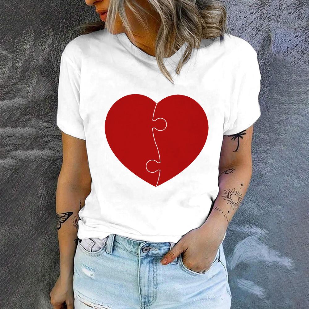 

Летняя модная тенденция, короткий рукав, высококачественная простая и удобная футболка, женская свободная повседневная футболка с круглым вырезом 5XL