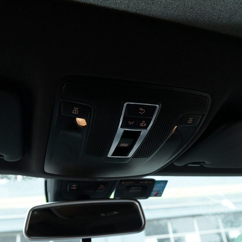 Für Mercedes Benz A B Klasse GLA CLA X156 C117 W177 W246 14-17 Auto Innenraum Leseleuchte Schalterabdeckung Zierleisten Aufkleber Auto