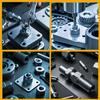 170pcs M3-0.5 Hex Nuts 304 Stainless Steel High Strength Anti-Rust Nut Kit for Machinery, Electronics, Furniture