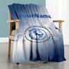 Chelsea Personalized Name Blanket Multi-purpose Customizable Blanket Comfortable Versatile for Seaside Office Chair Nap Chair Four Seasons Universal