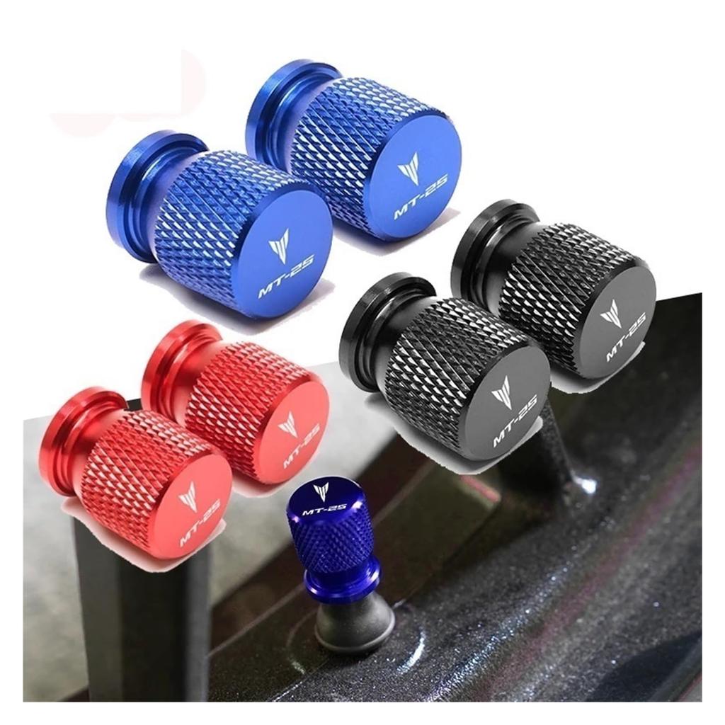 Wheel Tire Valve Cap For MT-25 MT 25 MT25 CNC Aluminum Tire Valve Airport Cover Stem Cap Tire (C)