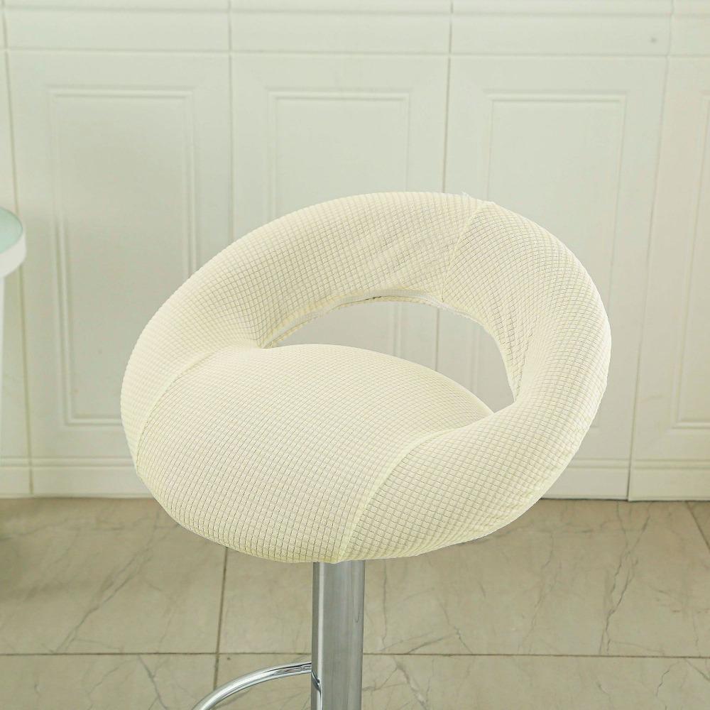 Breathable Chair Cover Hollowed-out Design High-leg Chair Cover Bar Chair Counter Use