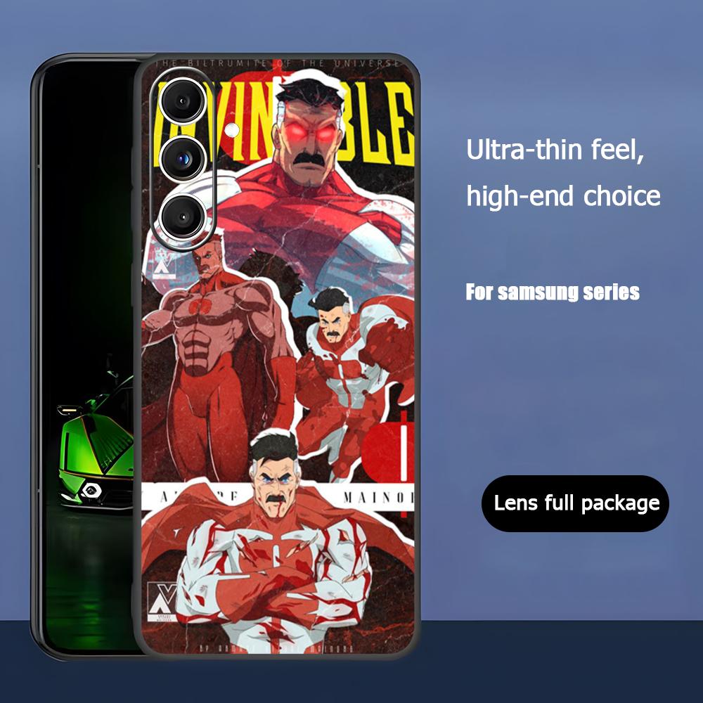 

Неуязвимый Мультяшный Популярный Чехол Для Телефона Для Samsung Galaxy S25 S24 S23 S22 S21 S20 Plus Ultra Note20 Мягкий Черный Samsung S23 FE