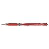 Roller Encre Gel Signo Broad UM153 Grip Pte Large 1mm Rouge Métal