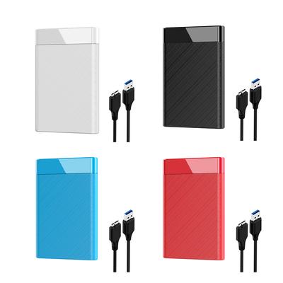 2.5 Inch HDD Case SATA To USB3.0 Hard Drive Enclosure 5Gbps 8TB HDD SSD Case USB 3.0 To SATA Hard Disk Box for Laptop Desktop PC