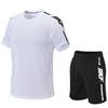 Men's Quick-Dry Loose Casual Sports Set - Summer Short Sleeve T-shirt and Shorts, Plus Size Available