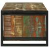 Coffee Table 120 X 50 X 38 Cm Solid Upcycled Wood